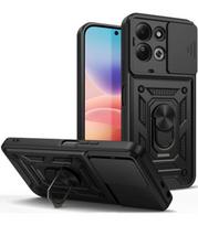 Juodas dėklas Xiaomi Redmi 17 4G / 5G telefonui "Tech-Protect Camshield Pro"