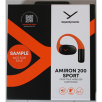 IŠPARDAVIMAS. Beyerdynamic AMIRON 200 Open TWS earphones with charging case and USB cable, Sport Sample DEMO | Beyerdynamic DEMO | Warranty 24 month(s) | 1001974/SO