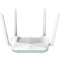 D-Link belaidis maršrutizatorius R15, AX1500, 1200+300Mbit/s, 3x10/100/1000Mbit/s, 4x išorinės antenos, Wi-Fi 6, Mesh, MU-MIMO