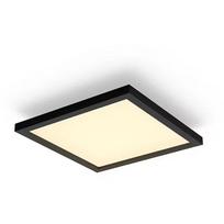 Philips Hue lubų šviestuvas Aurelle 8720169329058, 19W, 1940lm, 2200-6500K, LED, Bluetooth/Zigbee, IP20, juodas