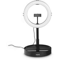 Hama žiedošā lemputė SpotLight FoldUp 102 II 00004658, 26.5cm, 128 LED, 1100lm, 2100-5500K, 10 lygių, USB, 1.9m kabelis