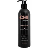 CHI Luxury švelnus valomasis šampūnas su juodųjų kmynų aliejumi 739 ml
