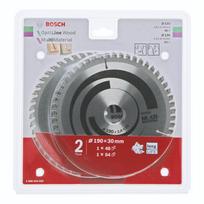 Bosch diskinių pjūklų diskų rinkinys Optiline Wood ir Multi Material, 190 mm, 2 vnt.