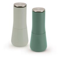 Joseph Joseph Milltop Editions druskos ir pipirų malūnėlių rinkinys, žalias