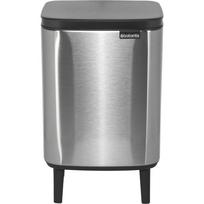 Brabantia Bo Hi šiukšliadėžė 7 l, matinis plienas