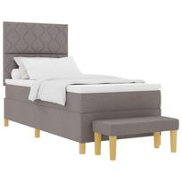 vidaXL Kiemas lova su pagalve Tortora 190 x 90 cm audinys