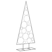 vidaXL Metalinė Kalėdų eglutė, juodos spalvos, 180 cm