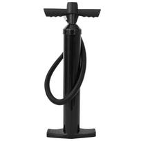 vidaXL SUP rankinė pompa su manometru Juoda 24 x 7,5 x 58 cm PP