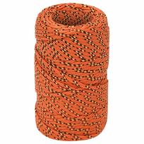 vidaXL Daugiafunkcinė buitinė virvė 2 mm 50 m Oranžinė PP