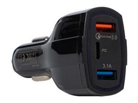 Mobilieji telefonai ir priedai // USB automobilių įkrovikliai // 75-780# Ładowarka samochodowa g31a 3x usb-c+2xusb-a"