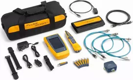 Fluke Networks LinkIQ Duo Industrial Ethernet kabelių ir tinklo testerio rinkinys su M12 adapteriais, PoE, iki 10Gb/s, Li-Ion, CAT 3-8 6029135