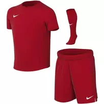 Nike Dri-FIT Park VIII futbolo rinkinys vaikams, University Red/balta, S dydis