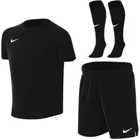 Nike Dri-FIT Park VIII vaikiškas futbolo sportinis kostiumas juodas S dydis