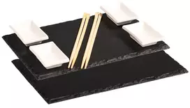 Kesper akacijos medienos patiekimo lėkščių rinkinys, 2 vnt., 30 x 15 x 1,5 cm, natūraliai aliejuotas