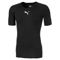 PUMA Teamgoal 23 Casuals vyriški marškinėliai su apykakle, juodi, M dydis 65591803
