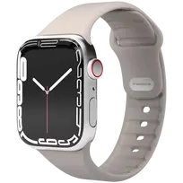 VONMÄHLEN Classic Band 2 išmaniojo laikrodžio apyrankė Apple Watch 44mm, 45mm, 49mm, vieno dydžio, kreminės spalvos