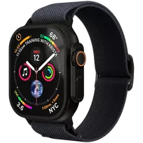 VONMÄHLEN Classic Nylon Loop Apple Watch 38/40/41mm apyrankė, Navy Black
