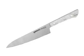 SAMURA Harakiri universalus virtuvinis peilis 150 mm, akrilinė rankena, juodas