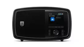 Philips Century nešiojamas radijas, juodas