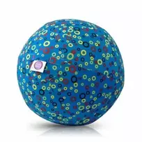 BUBA BLOON Bubabloon lateksinis balionas su audinio apvalkalu, Circles mėlynas