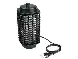 LUMIO komarų naikintuvas lempa, 1,2 W, 230 V, 30 m² aprėptis, UV šviesa, elektrinė grotelė, juoda