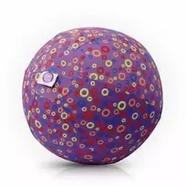 BUBA BLOON Bubabloon latekso balionas su audinio apvalkalu, Circles Purple