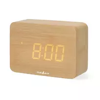 Nedis skaitmeninis radijo žadintuvas, medinis
