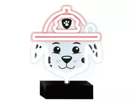 PAW Patrol LED neono stalinė lempa su stovu vaikams, Marshall