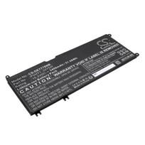 3400 mAh for Dell P30E,P72F,7FHHV,33YDH,PVHT1,W7NKD,07FHHV,P30E001,P72F001,P72F002