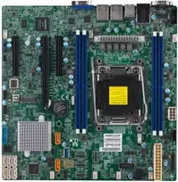 Supermicro X11SRM-VF Micro-ATX serverio pagrindinė plokštė, skirta Intel Xeon Scalable – MBD-X11SRM-VF-B
