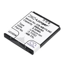 680 mAh for Canon NB-11L,NB-11LH