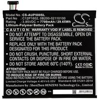 7700 mAh for Asus C12P1602,0B200-02110100