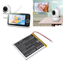 Replacement Battery for HelloBaby HB6588 Video Baby Monitor, Li-Polymer 5400mAh