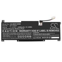 4500 mAh for MSI BTY-M491