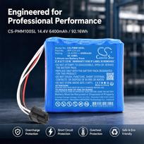 6400mAh Replacement Battery for Particle Measuring Systems Minicapt 100, AC100, AC100H, WP-CVI-03