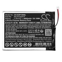 6800 mAh for Ezviz MLP416281P