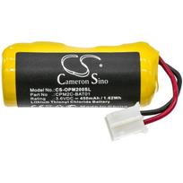 450 mAh for Omron CPM2C-BAT01