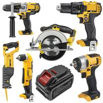 9000 mAh for DeWalt DCB102,DCB105,DCB107,DCB112,DCB115,DCB118,DCB120,DCB121,DCB123,DCB125