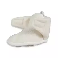 Lodger Slipper Teddy kūdikių šlepetės, Cloud Dancer, 12-18 mėnesių