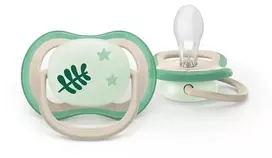 Philips Avent Ultra Air Night žindukas 6-18 mėn. neutralus, 2 vnt.