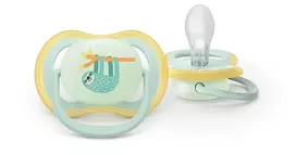 Philips Avent Ultra Air Night žindukas 0-6 mėn., 2 vnt., švytintis tamsoje, neutralus
