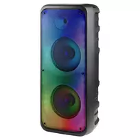 Garsiakalbis „Defender BOOMER 35“ su „Bluetooth“, 30 W, MP3/FM/SD/USB/AUX/TWS/LCD/RGB/mikrofonu, karaokė, juodos spalvos