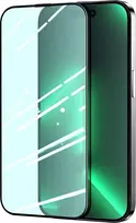 „Joyroom“ „Joyroom Knight“ žaliasis stiklas „iPhone 14 Pro Max“ su „Anti Blue Light“ filtru, dengiančiu visą ekraną (JR-G04)