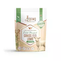BEMO šaltai presuotas sausas pašaras šunims su aviena, augintai ant žolės, 1kg