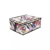 ORDINETT Sulankstoma dėžė M dydžio 48x36x19cm Floral Beauty