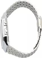 Casio AQ230A-7DMQD unisex retro analoginis-skaitmeninis laikrodis, baltas/sidabrinis