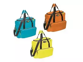 GIOSTYLE termo krepšys Vela+ XL Assorted, šviesiai mėlynos/geltonos/oranžinės spalvos
