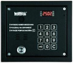 Laskomex CP-2503TP czarna Panel audio z czytnikiem kluczy "Dallas"