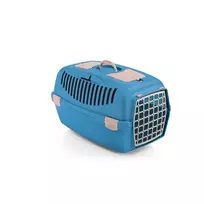 STEFANPLAST Gulliver 2 transportavimo narvas su plastikinėmis durelėmis 55x36x35cm mėlynas