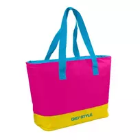 GIOSTYLE termo krepšys Beach Fluo Tote Assorted, 24L, žalias/rožinis/geltonas/šviesiai mėlynas